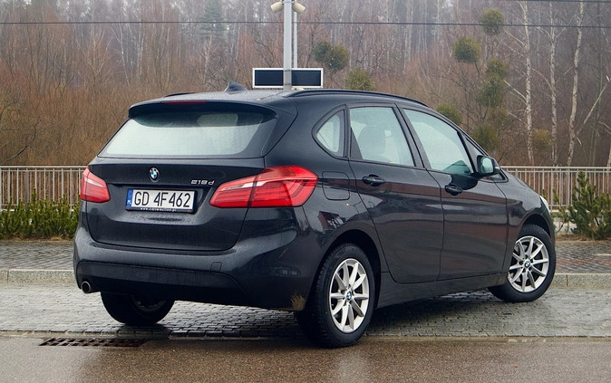 BMW Seria 2 cena 69900 przebieg: 116600, rok produkcji 2016 z Gdańsk małe 277
